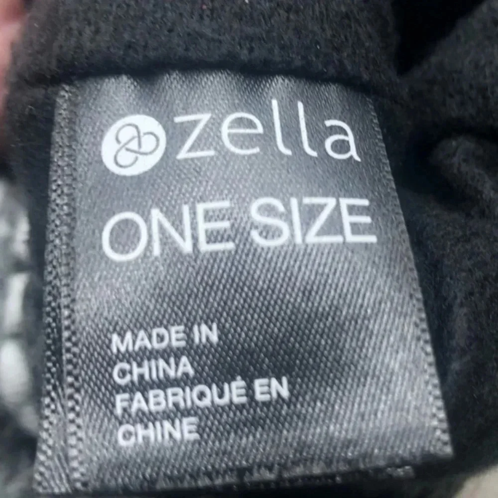 NWT Zella Gray Truffle Knitted Lined Casual Winter Mittens OS